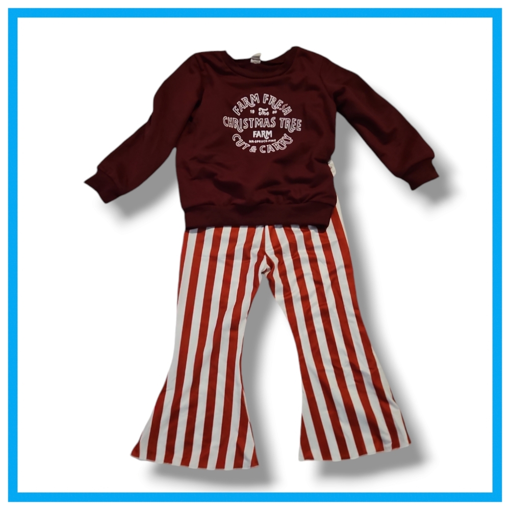 AMAWMW Toddler Baby Girl Christmas Outfit